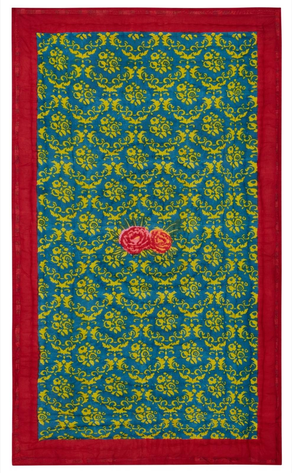 Lisa Corti Trapunta Reversibile 110x180cm Love Red