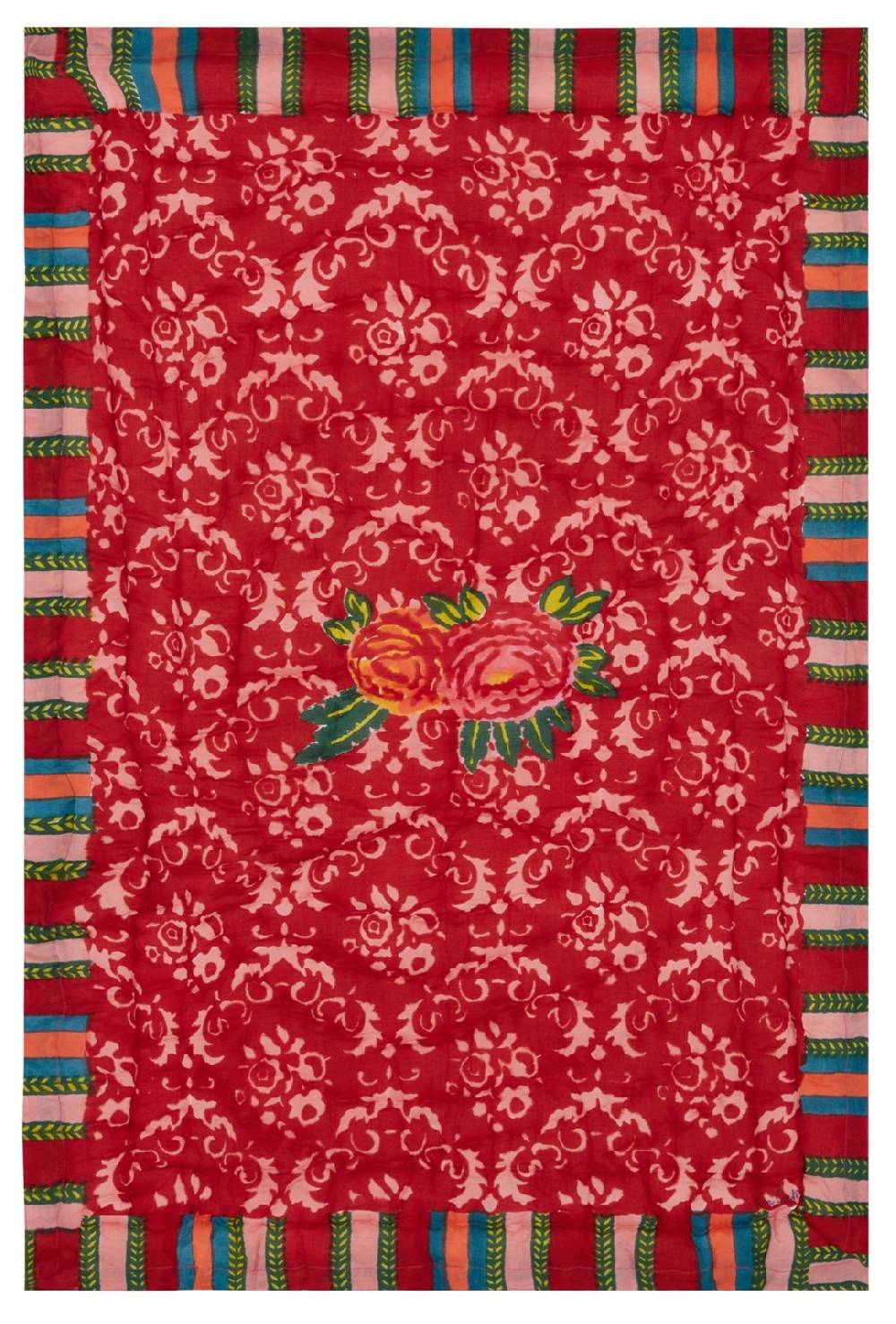 Lisa Corti Trapunta Reversibile 70x110cm Love Red