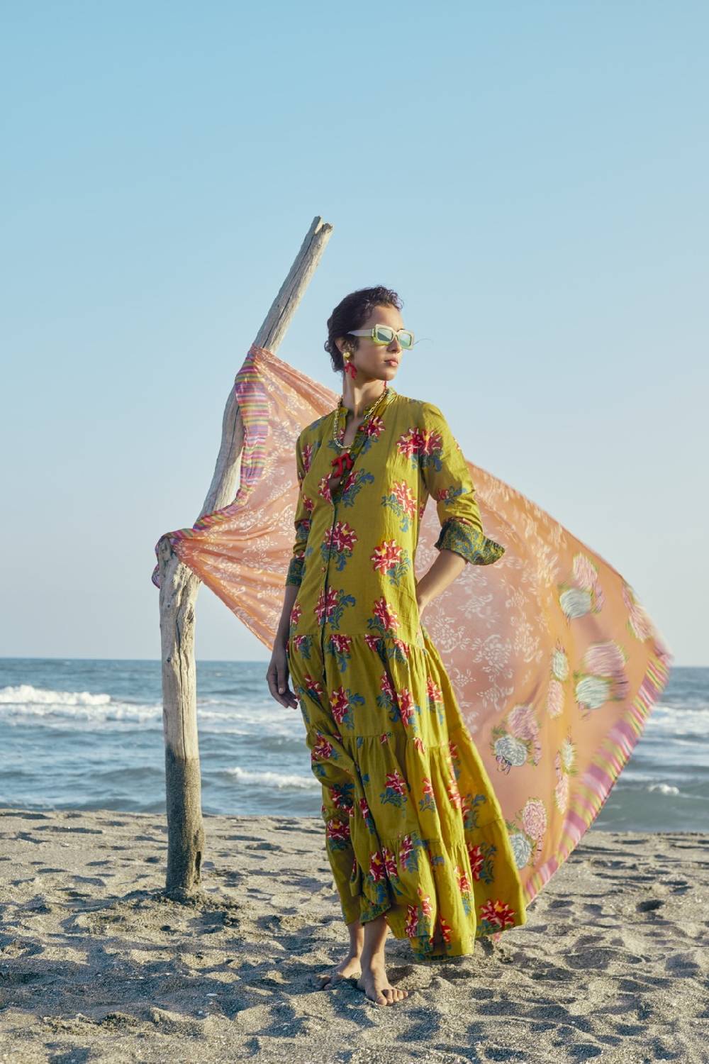 Lisa Corti Orecchini Con Rami Di Corallo Rebecca De Ravenel X Lisa Corti