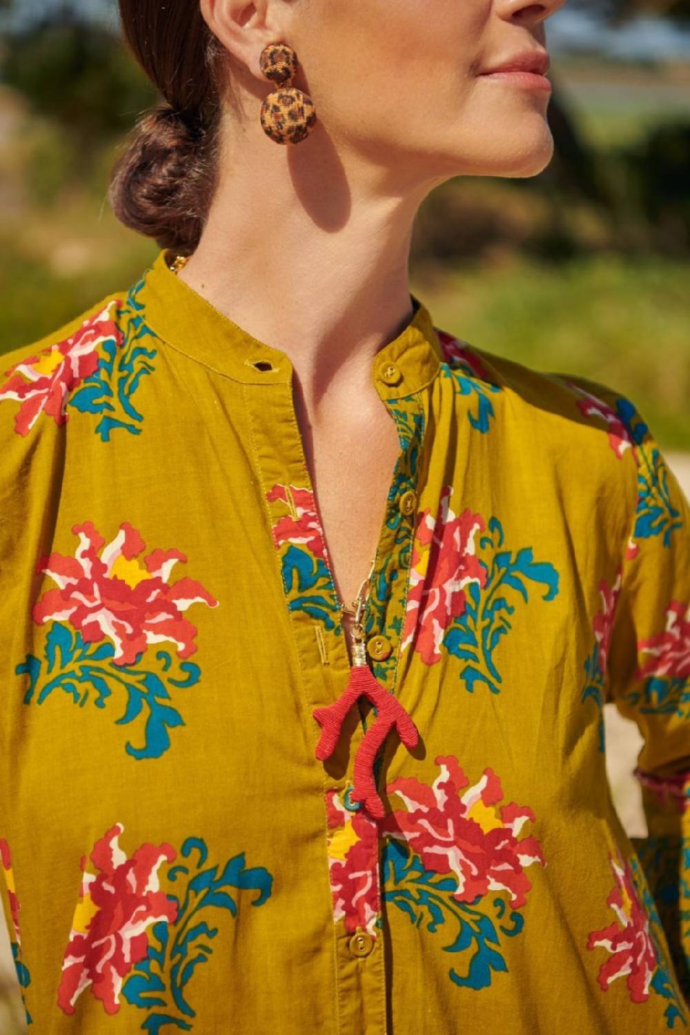 Lisa Corti Orecchini Leopardati Rebecca De Ravenel X Lisa Corti