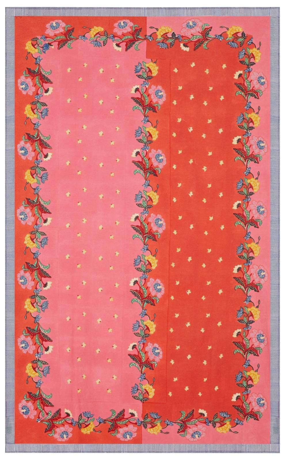 Lisa Corti telo cotone 140x240cm indonesian red rose