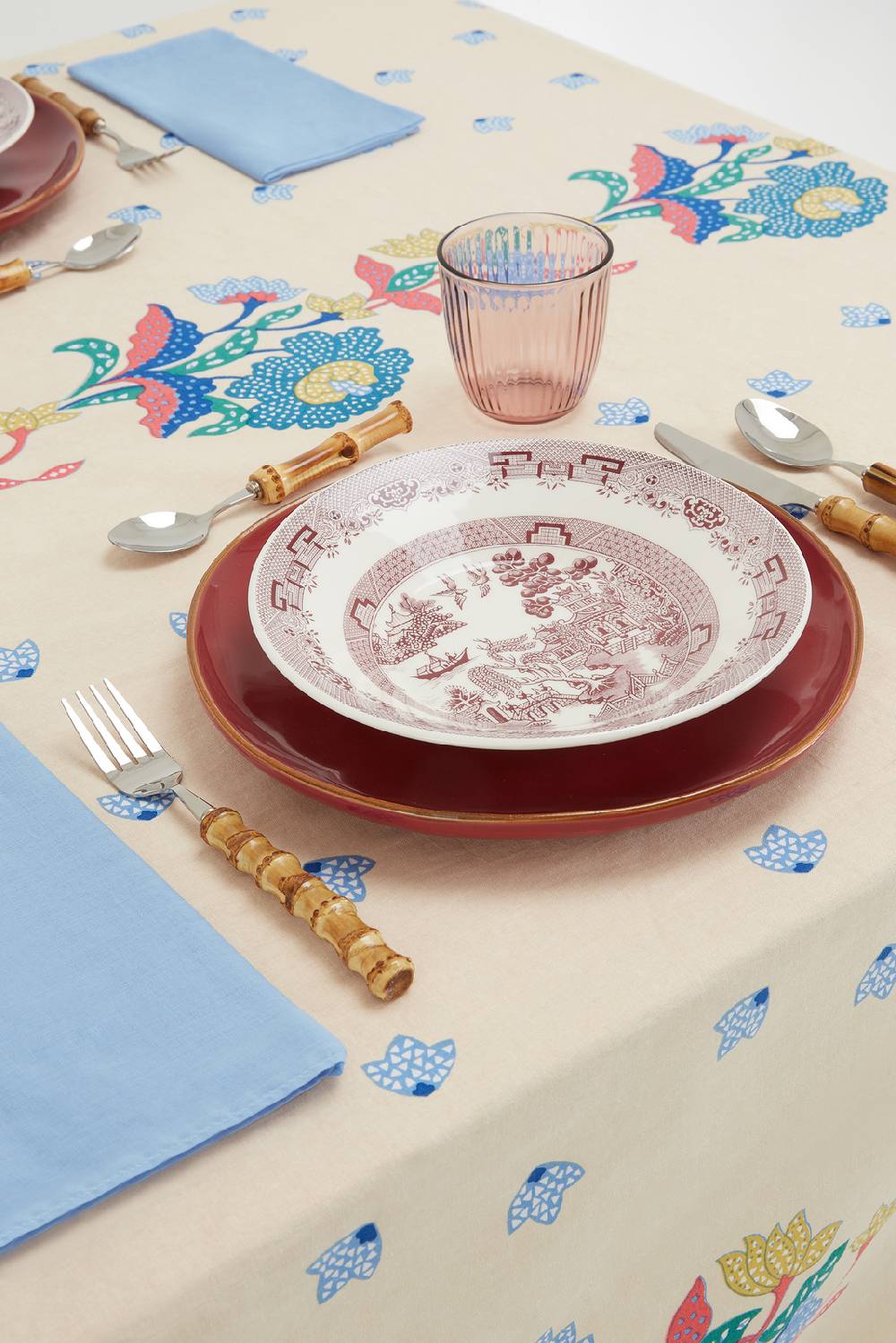 Lisa Corti Telo Cotone 180x270cm Cutter Brooks X Lisa Corti Indonesian Natural Cold