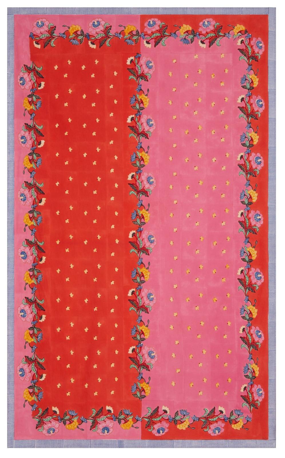 Lisa Corti telo cotone 180x270cm indonesian red rose