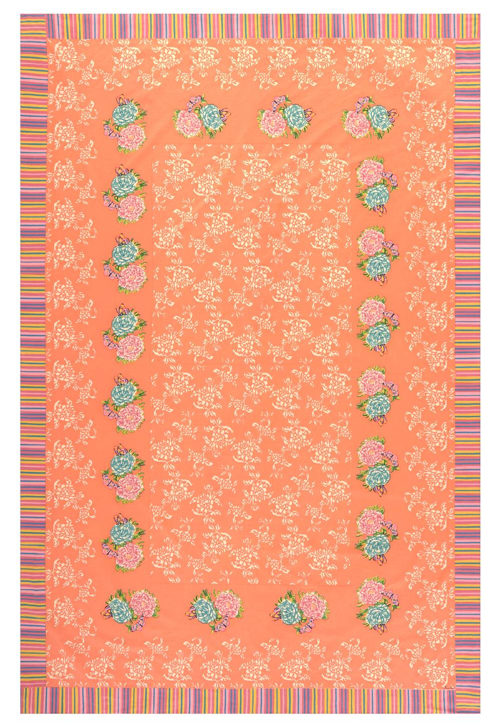 Lisa Corti telo cotone 180x270cm kandem queen peach