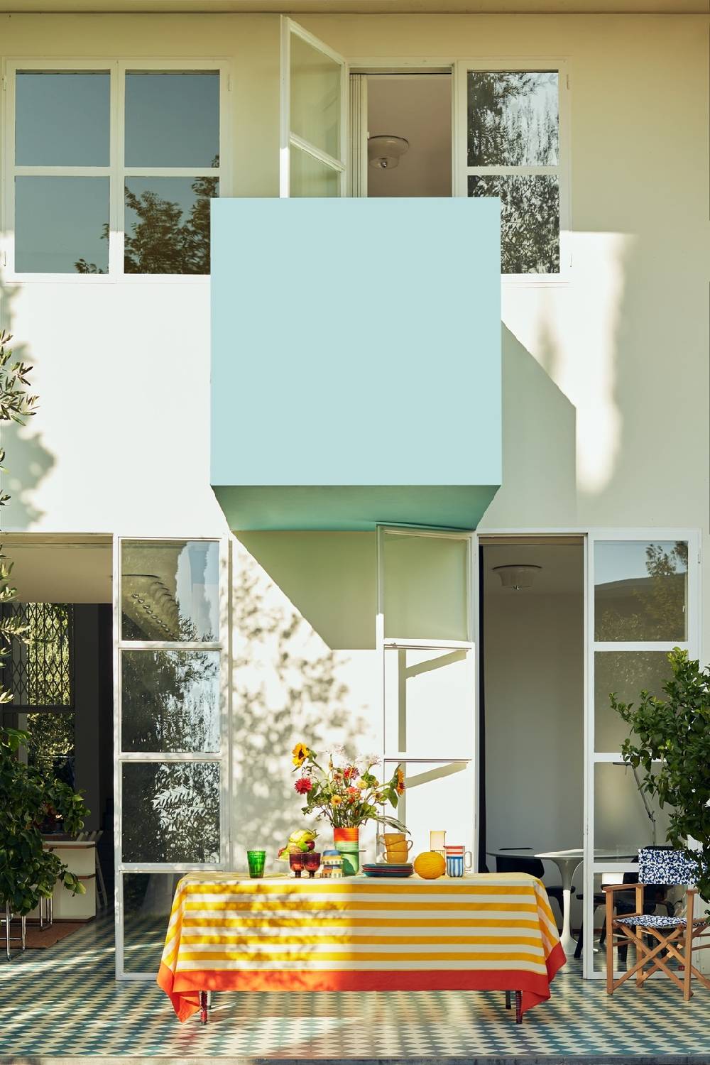 Lisa Corti Telo Cotone 180x270cm La Veste X Lisa Corti Nizam Stripes Sun Yellow Natural