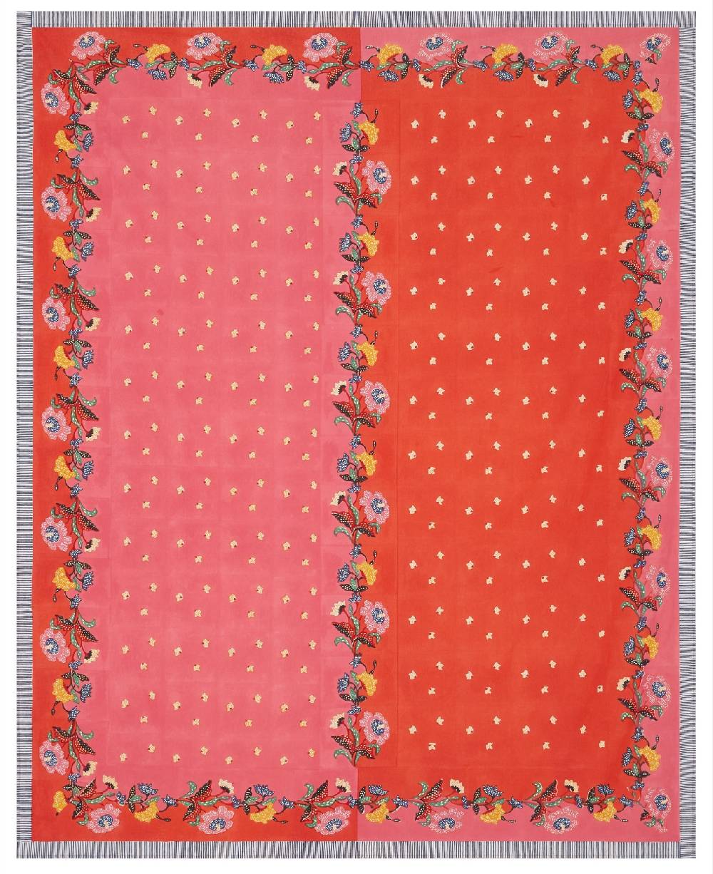 Lisa Corti telo cotone 220x270cm indonesian red rose