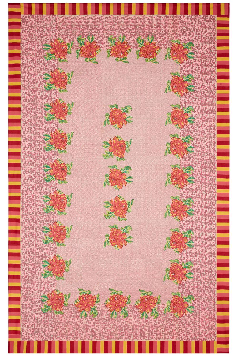 Lisa Corti telo cotone 220x350cm camelia magenta pink