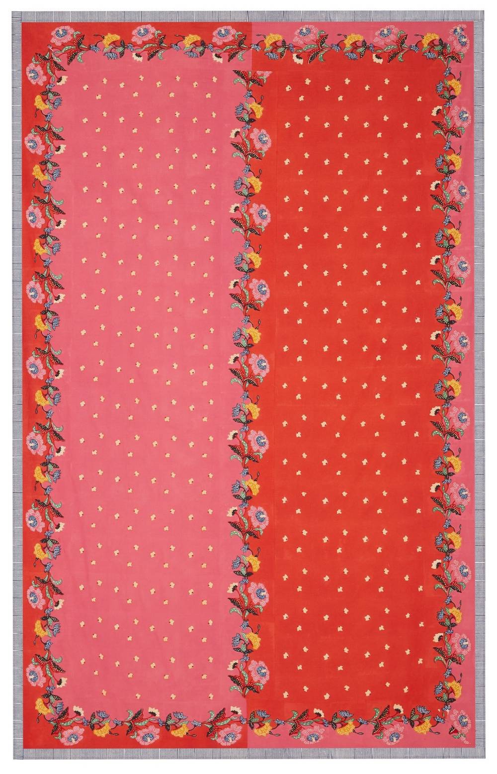 Lisa Corti telo cotone 220x350cm indonesian red rose