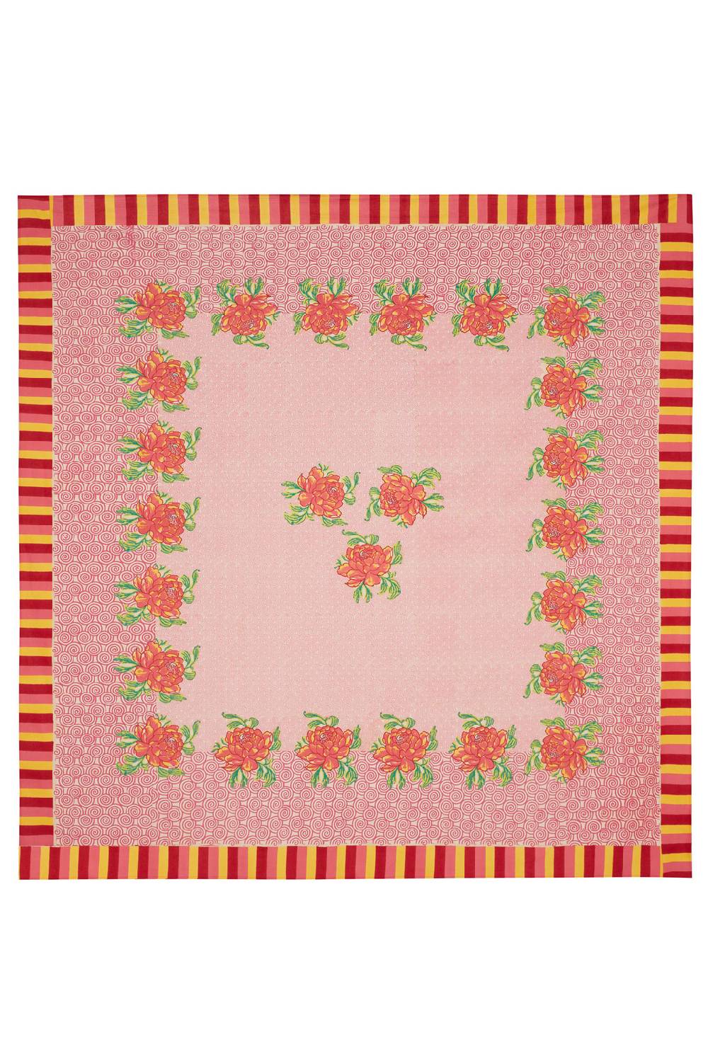 Lisa Corti telo cotone 250x270cm camelia magenta pink