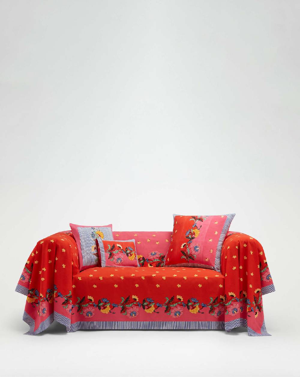 Lisa Corti Telo Cotone 250x270cm Indonesian Red Rose