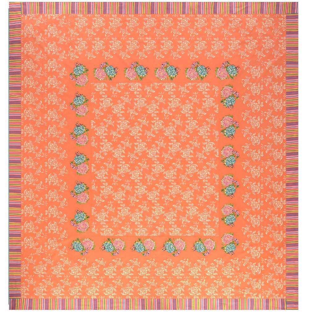 Lisa Corti telo cotone 250x270cm kandem queen peach