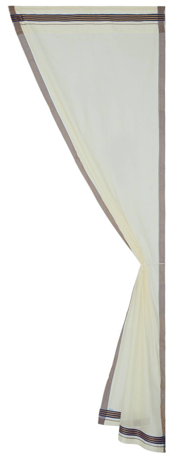 Lisa Corti tenda 120x330cm bordo stripes grey blue gold