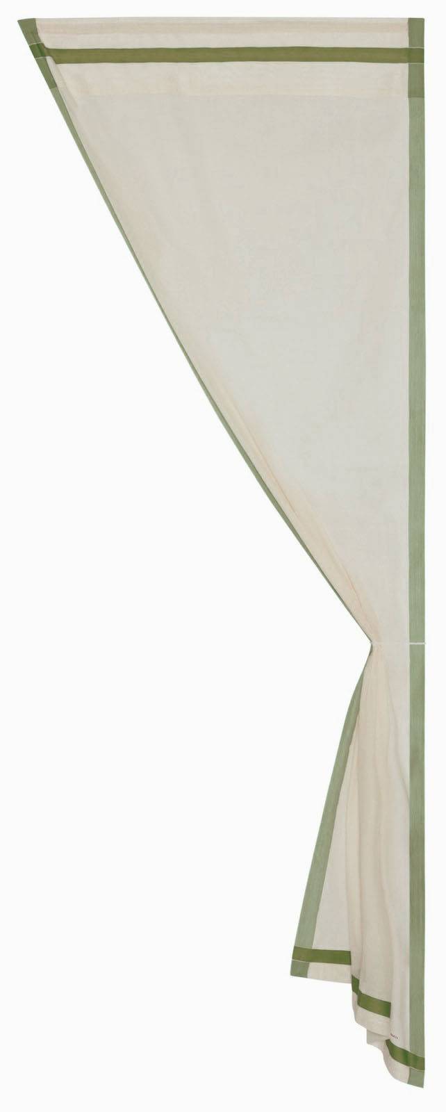 Lisa Corti tenda cotone 100x250cm bordo olive green