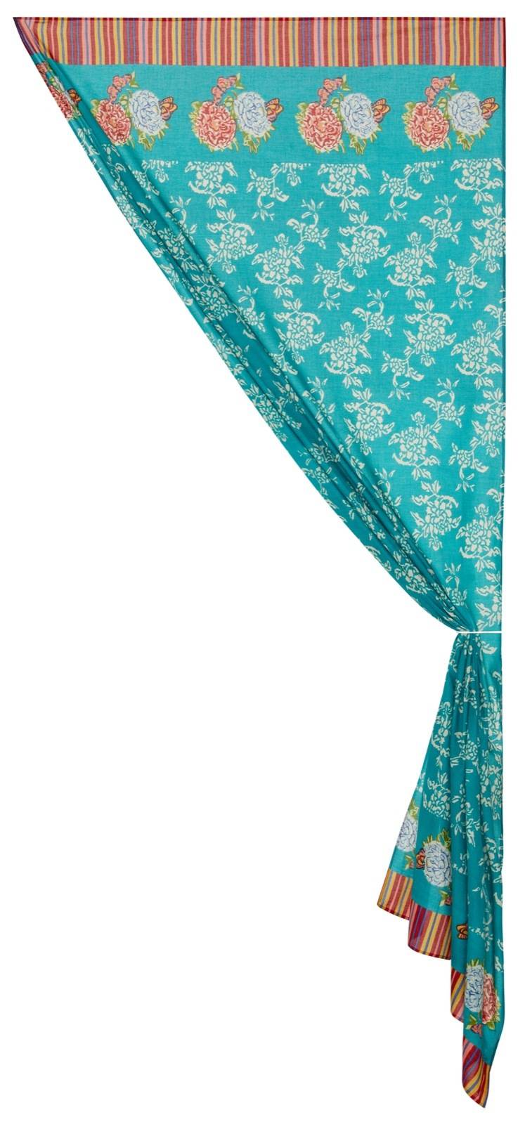 Lisa Corti tenda mussola di cotone 110x240cm kandem queen green