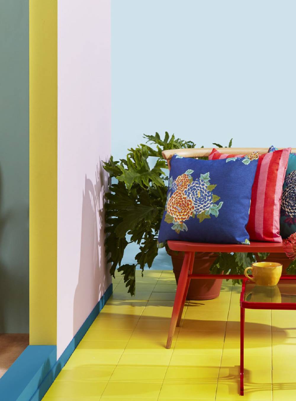 Lisa Corti Tessuto Da Esterni Big Corolla Royal Blue