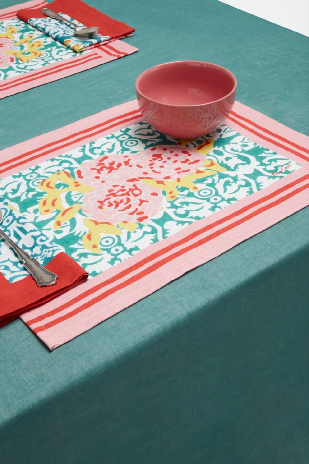 Lisa Corti Tovaglietta Cotone 35x48cm Dam Dam Veronese