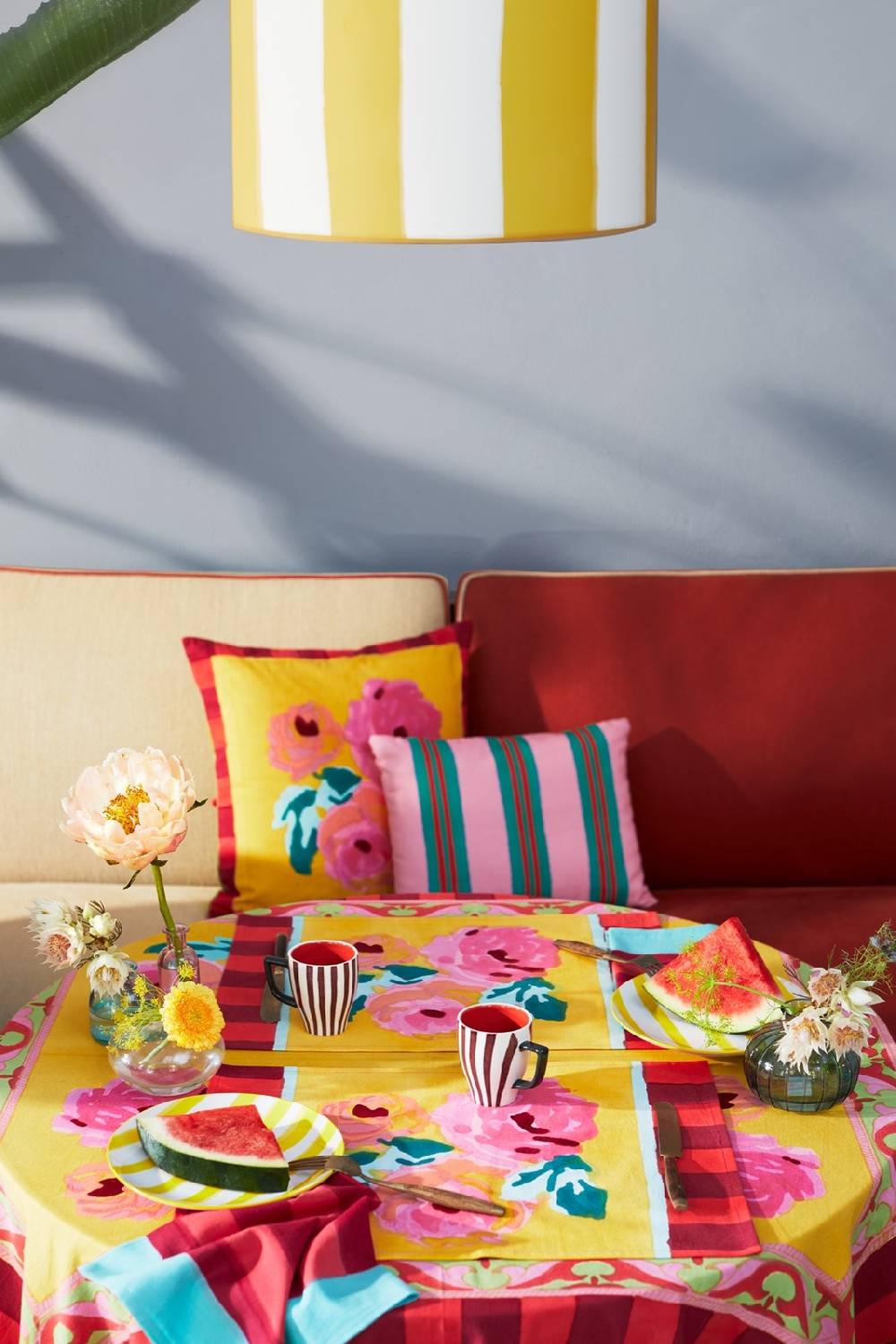 Lisa Corti Tovaglietta Cotone 35x48cm Nizam Sulphur