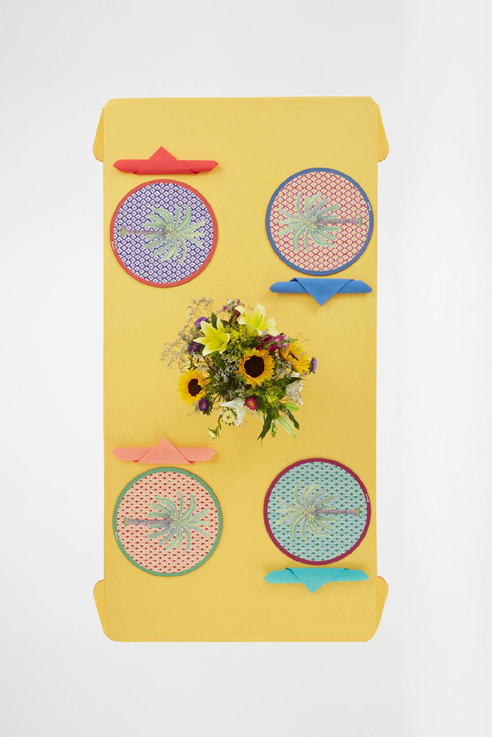 Lisa Corti Tovaglietta Rigida 39cm Hima Palma Green