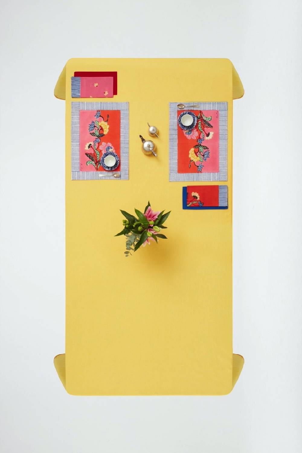 Lisa Corti Tovagliolo Cotone 50x50cm Indonesian Red