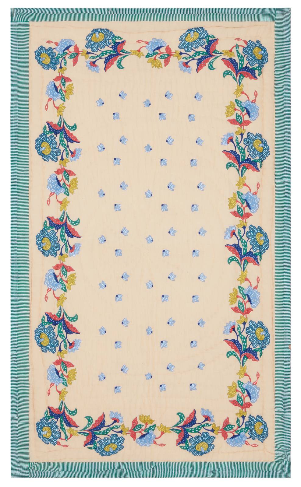 Lisa Corti trapunta reversibile 110x180cm cutter brooks x lisa corti indonesian natural cold