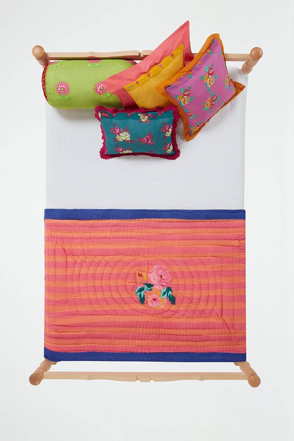 Lisa Corti Trapunta Reversibile 110x180cm Nizam Acid Green