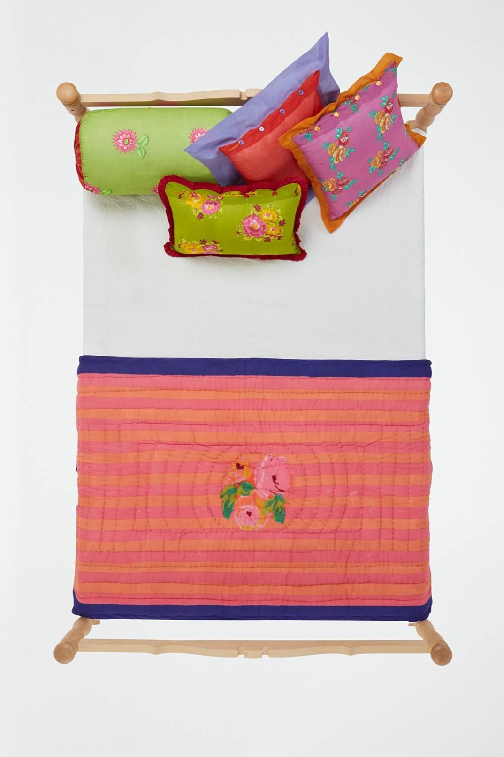 Lisa Corti Trapunta Reversibile 110x180cm Nizam Red