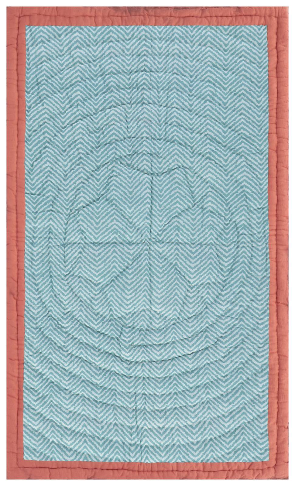 Lisa Corti Trapunta Reversibile 110x180cm Oleander Lilac-peach