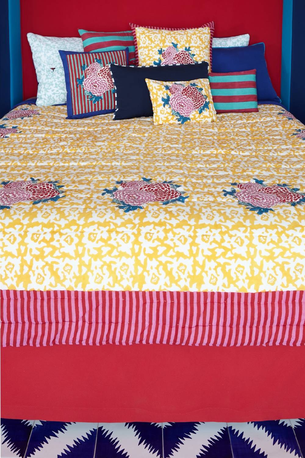 Lisa Corti Trapunta Reversibile 180x270cm Lisa Corti X La Minervetta Arabesque Corolla Gold Natural