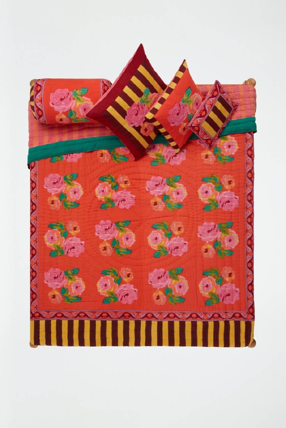 Lisa Corti Trapunta Reversibile 250x270cm Nizam Red