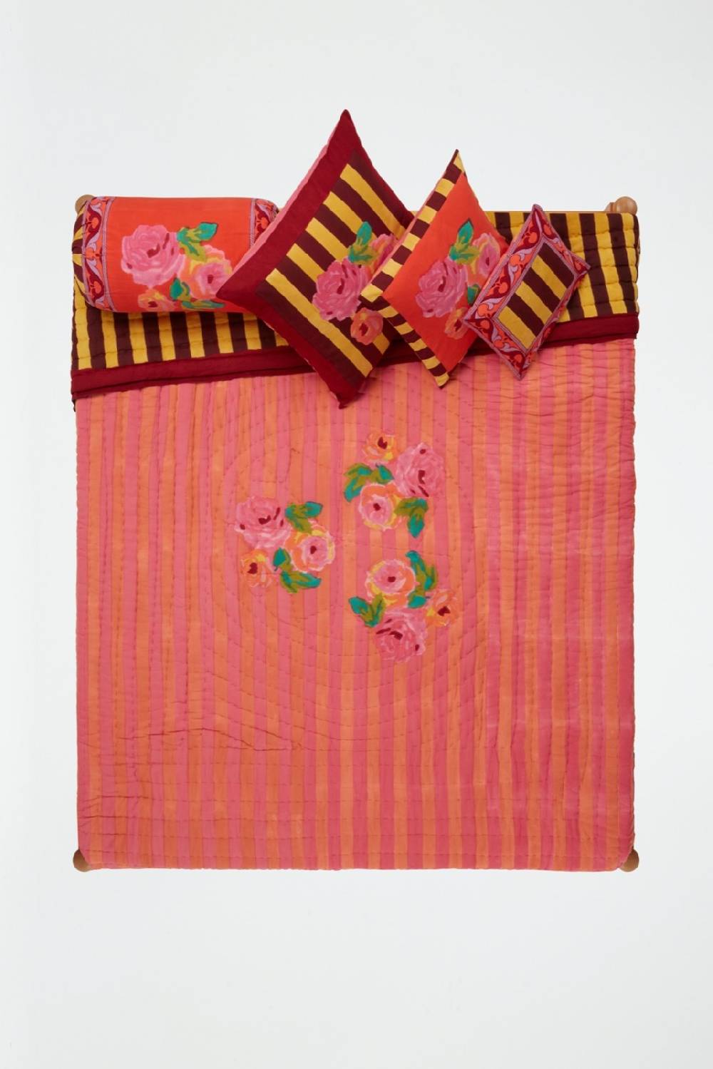 Lisa Corti Trapunta Reversibile 250x270cm Nizam Red