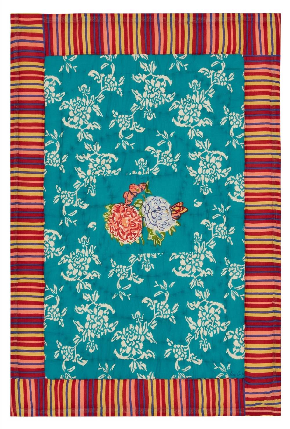 Lisa Corti Trapunta Reversibile 70x110cm Kandem Queen Green