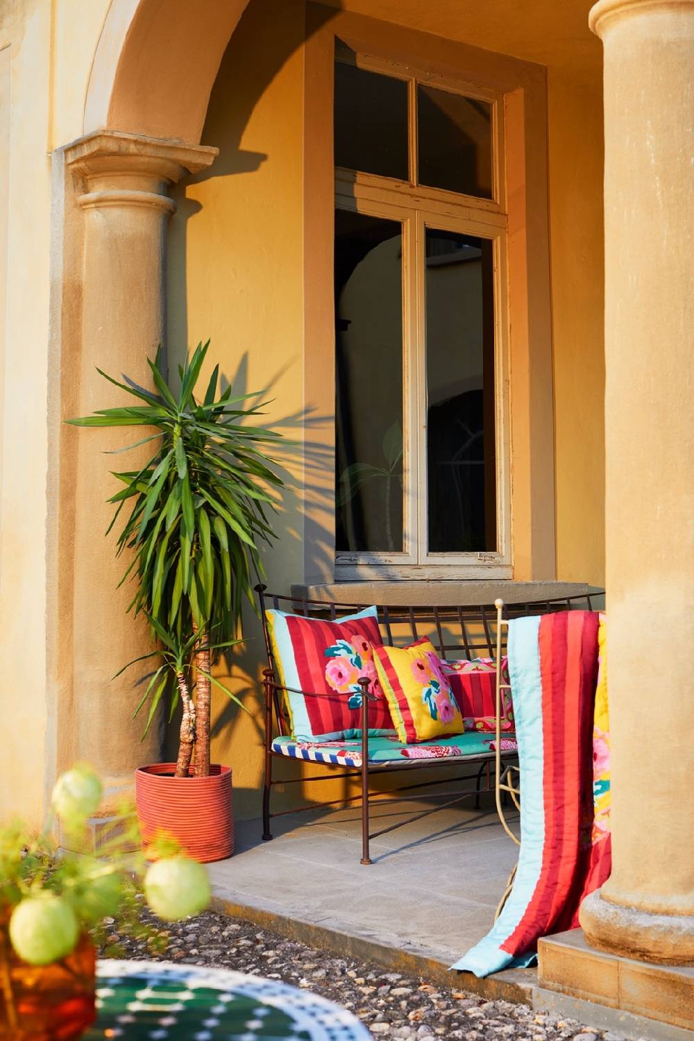 Lisa Corti Trapunta Reversibile 70x110cm Nizam Sulphur