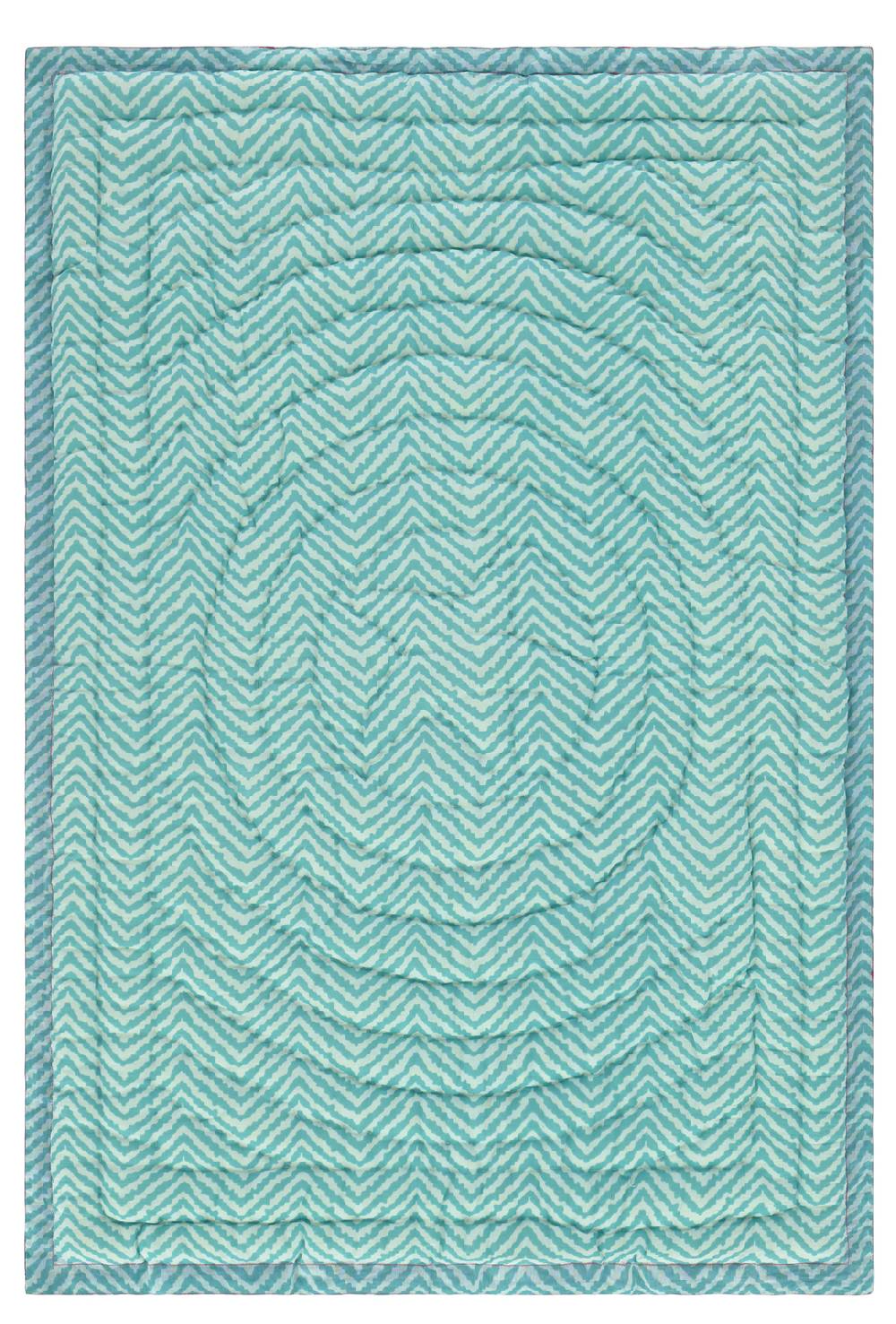 Lisa Corti Trapunta Reversibile 70x110cm Oleander Lilac Peach