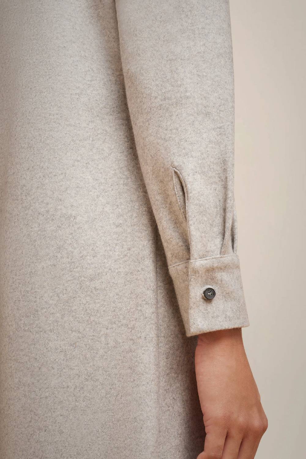 Liviana Conti ABITO BLOUSE IN PANNO CASHMERE W4FF4WN25X47-0.40