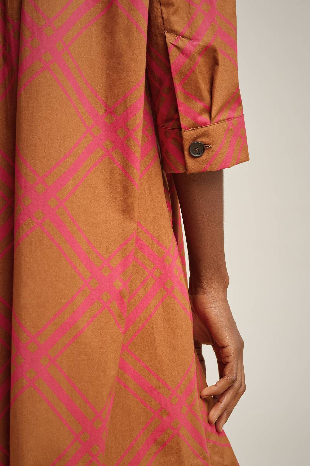 Liviana Conti ABITO COLLO CAMICIA S4LL4SU331-CHK.38