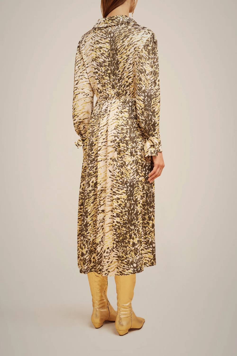 Liviana Conti ABITO STAMPATO CON CINTURA W4FF4WU20FLG-1.38