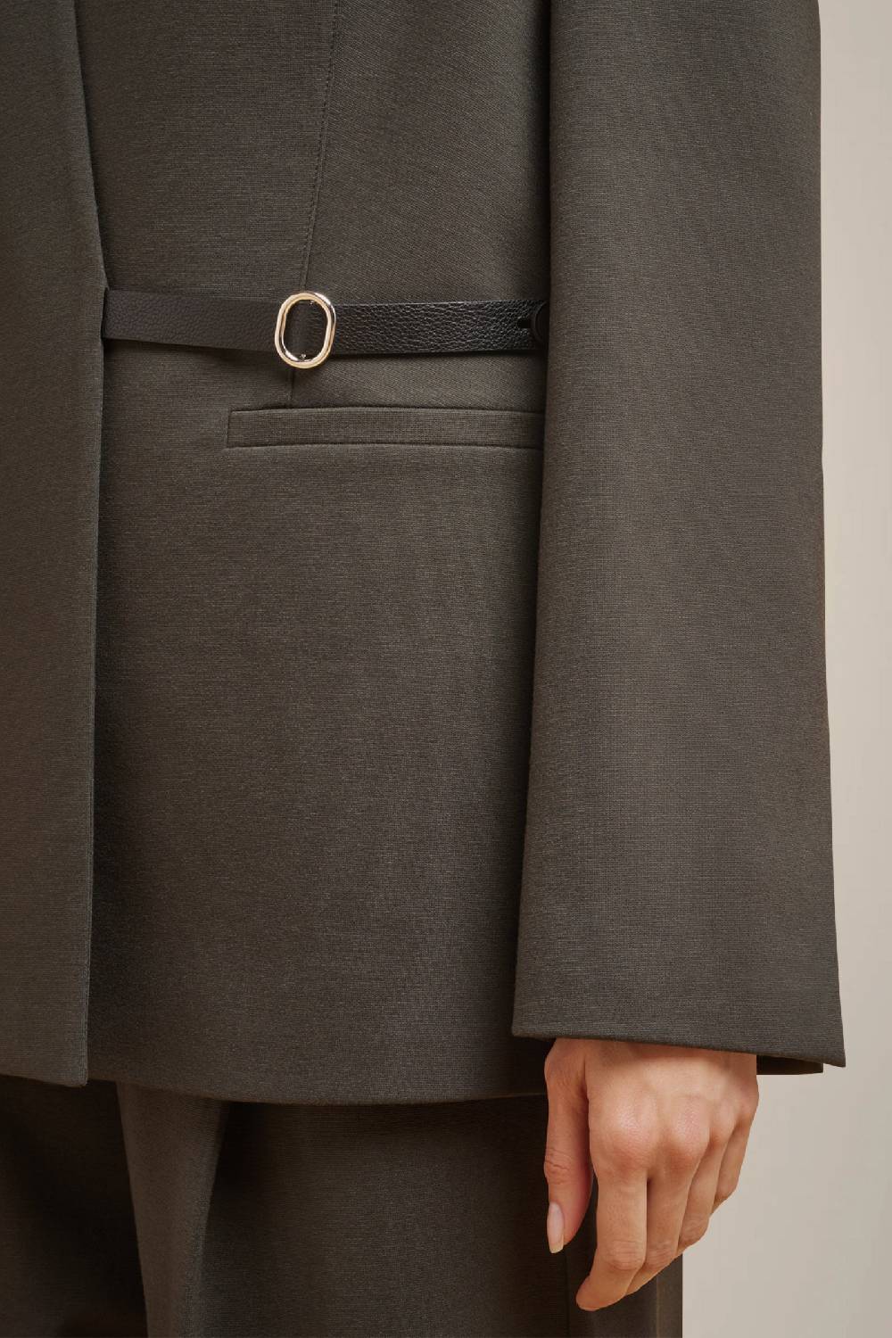 Liviana Conti BLAZER IN PUNTO MILANO W4FF4WI52S89-0.38