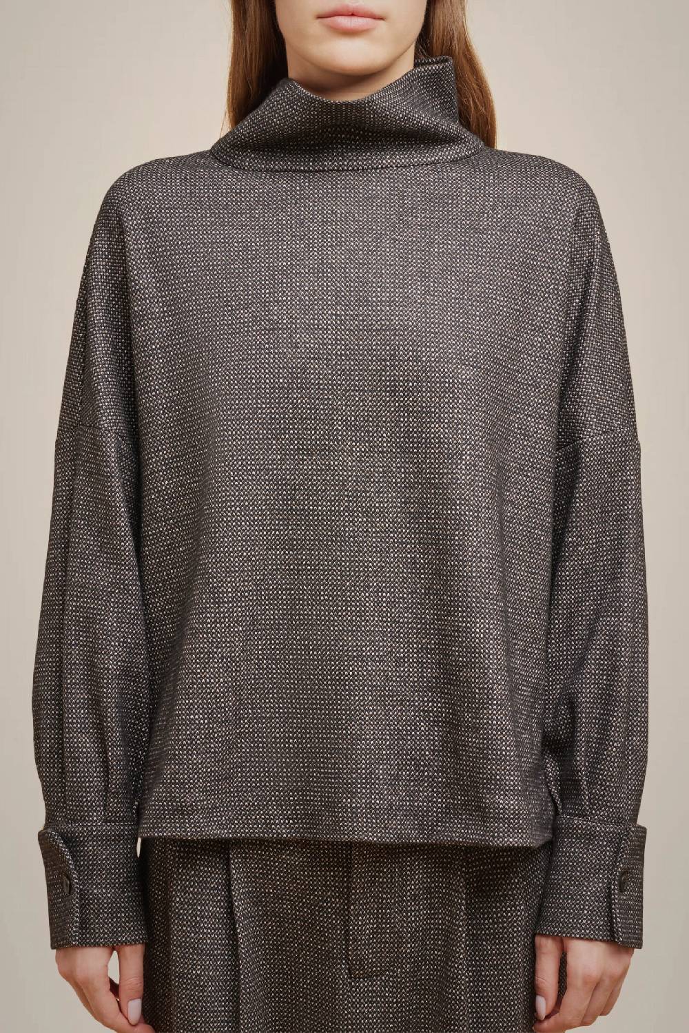 Liviana Conti BLUSA PANNO CASHMERE W4FF4WL20SAL-3.38