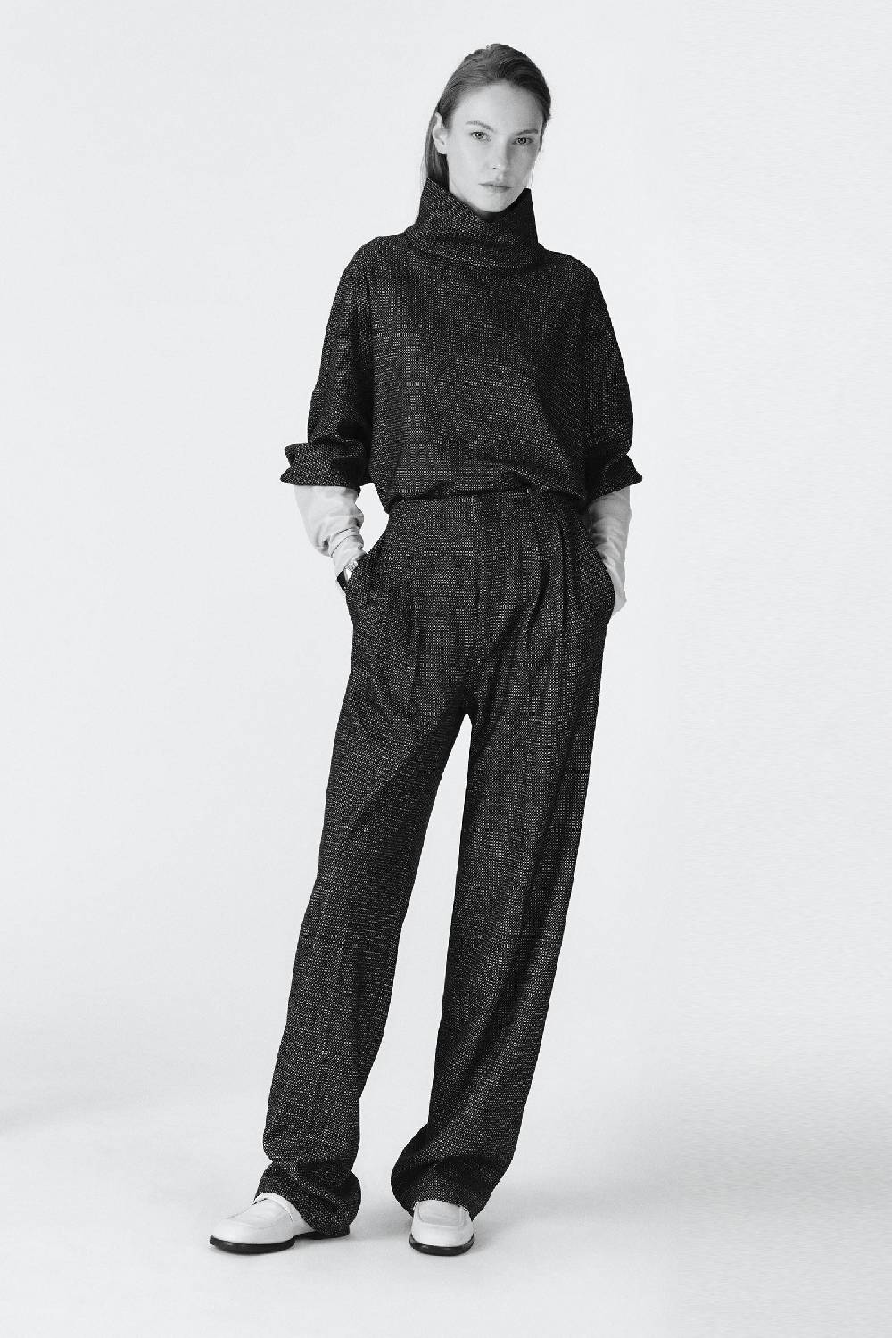 Liviana Conti BLUSA PANNO CASHMERE W4FF4WL20SAL-3.38