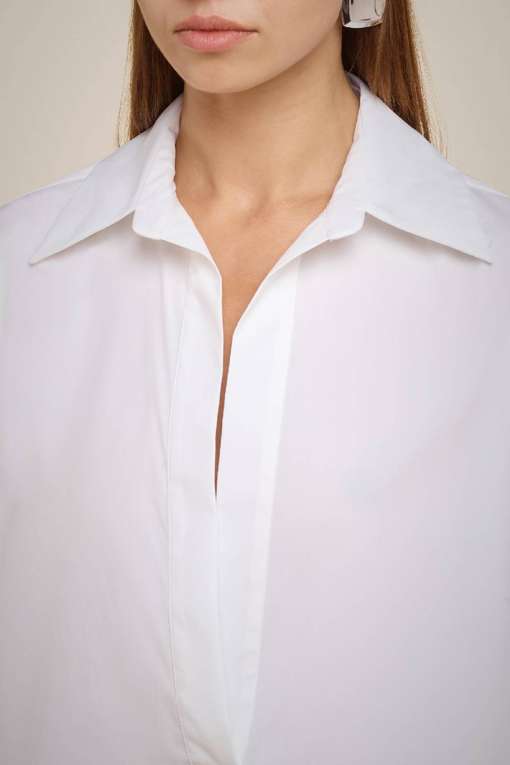 Liviana Conti BLUSA TELA DI COTONE W4FF4WK08A01-0.38