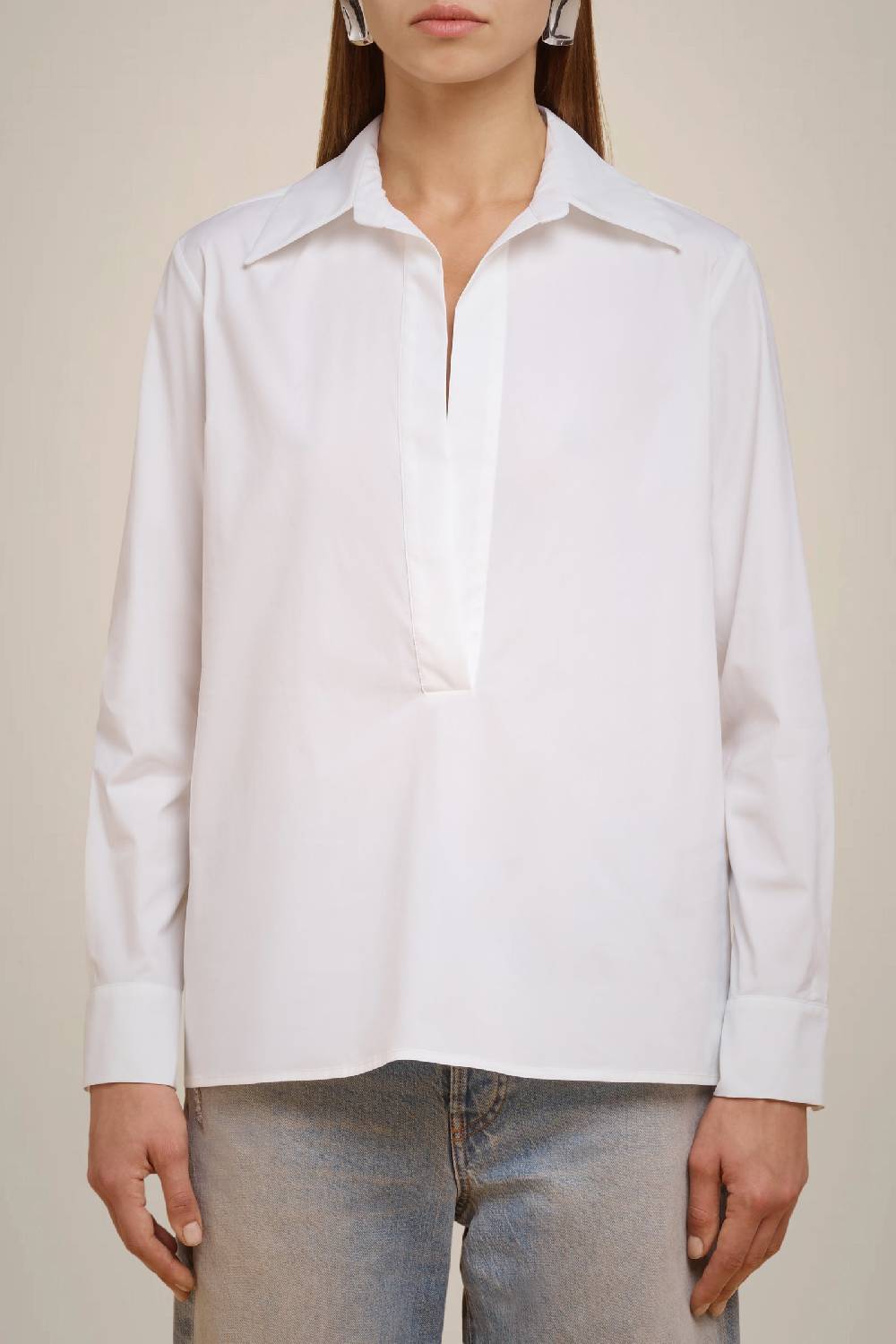 Liviana Conti BLUSA TELA DI COTONE W4FF4WK08A01-0.38