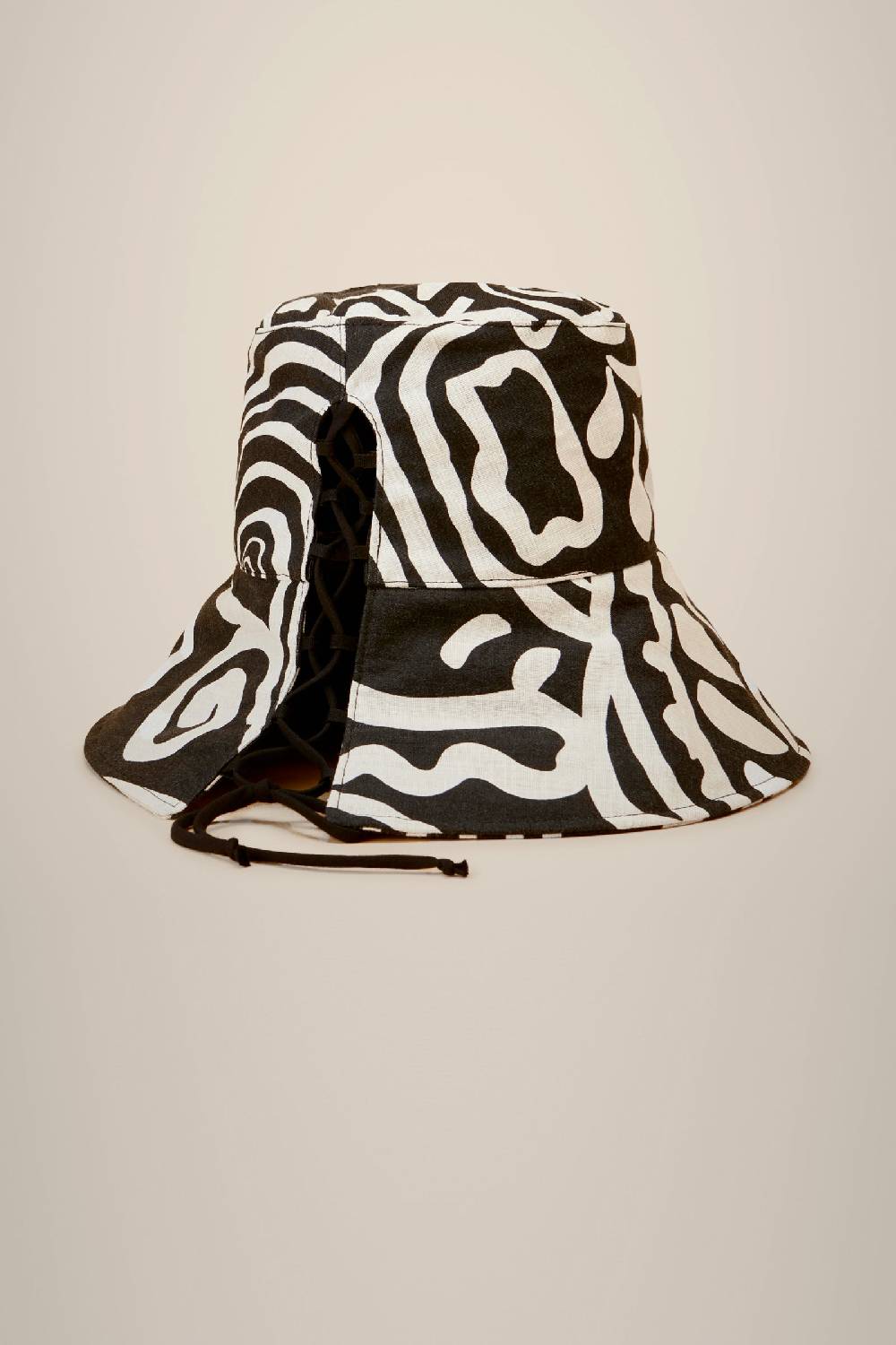 Liviana Conti BUCKET TELA DI LINO S4AA4SF61GRF-2.NR