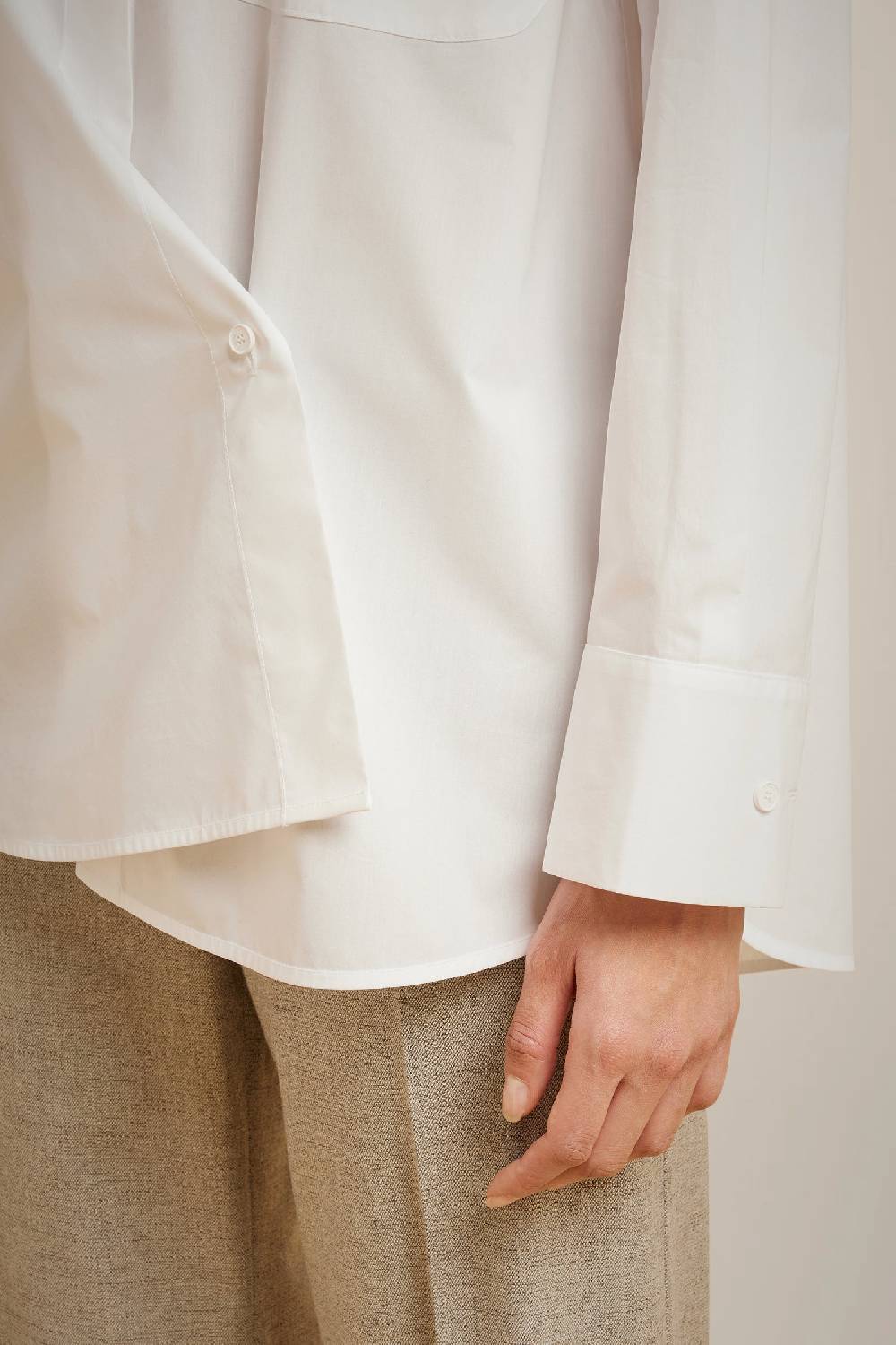 Liviana Conti CAMICIA ASIMMETRICA W4LL4WK11A01-0.38