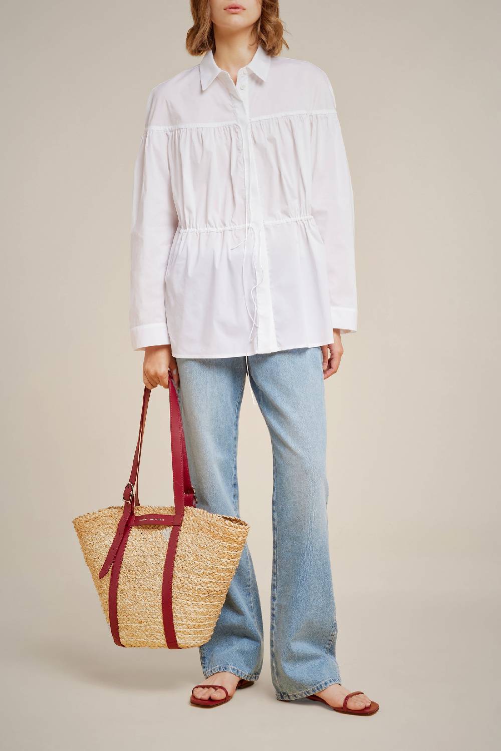 Liviana Conti CAMICIA CON COULISSE S4LL4SK04A01-0.40