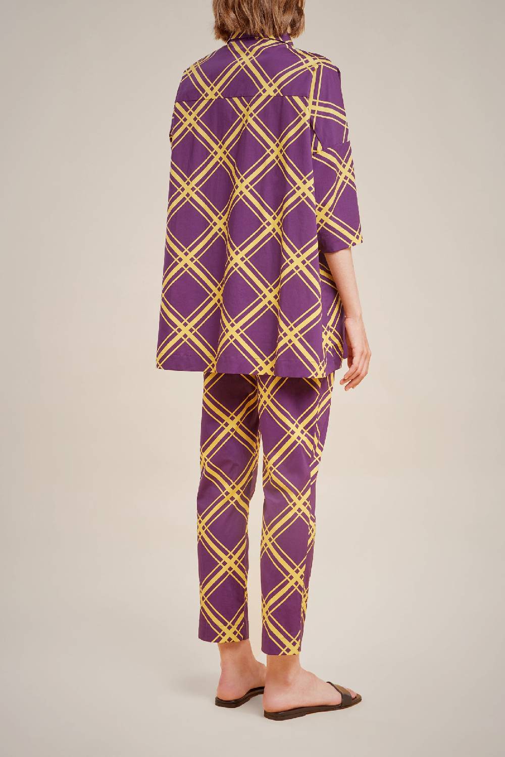 Liviana Conti CAMICIA MANICA CORTA S4LL4SU092-CHK.40