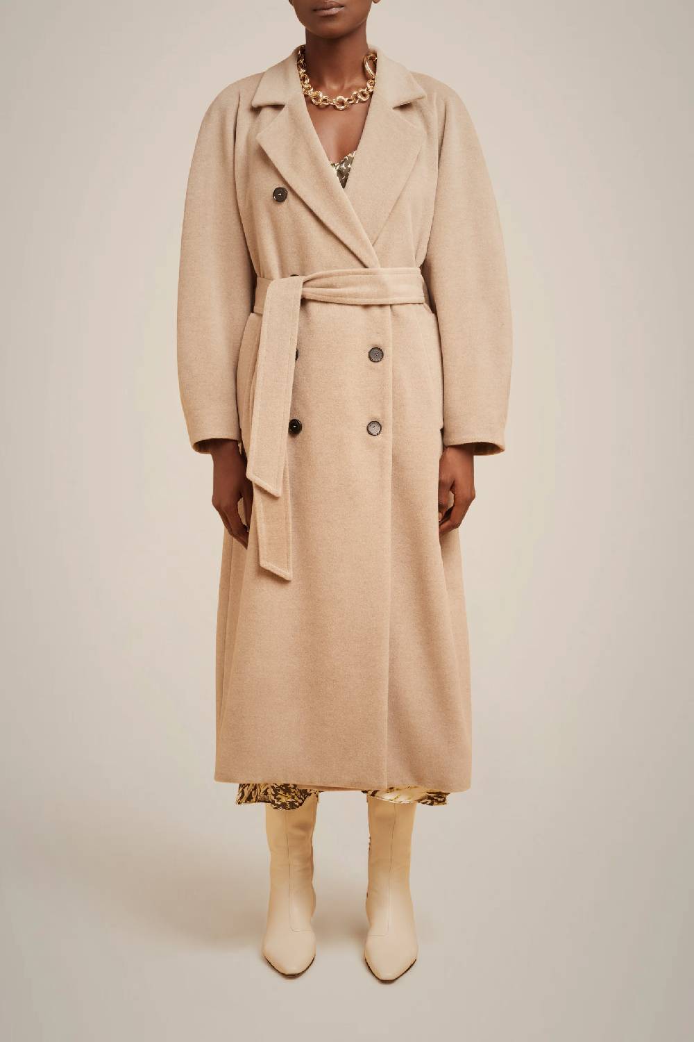 Liviana Conti CAPPOTTO CINTURA PANNO CASHMERE W4FF4WL62W69-0.38