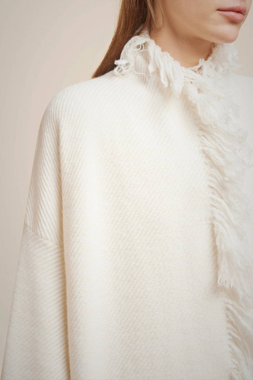 Liviana Conti CAPPOTTO CON FRANGE W4FF4WB32A08-1.XS