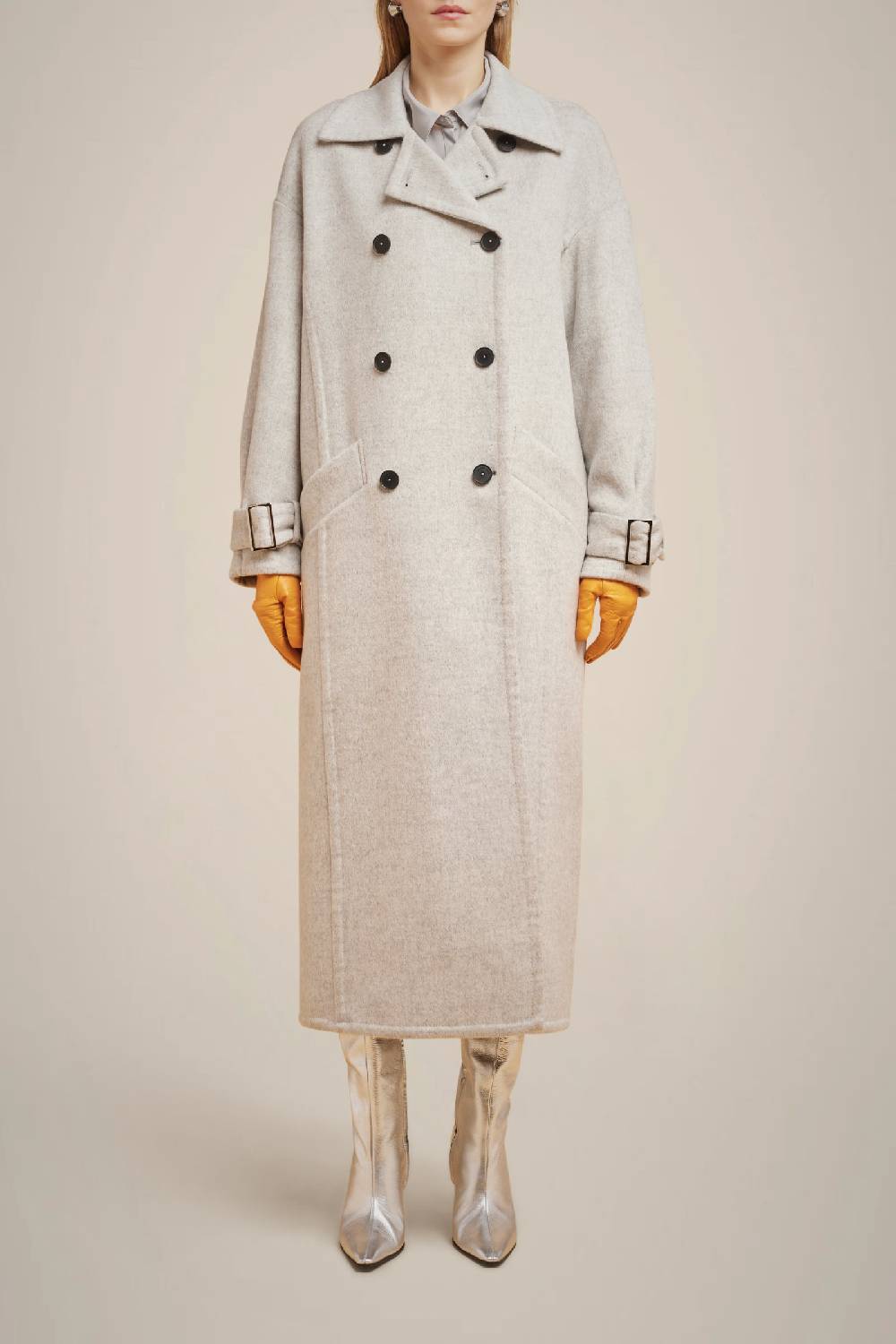 Liviana Conti CAPPOTTO DOPPIOPETTO 100% LANA W4FF4WW53X47-0.38