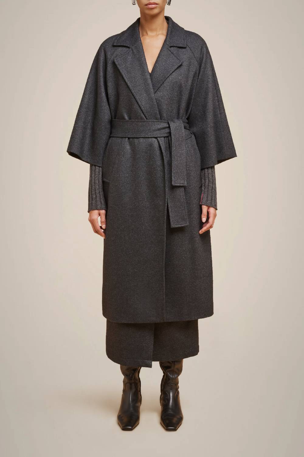 Liviana Conti CAPPOTTO IN PANNO CASHMERE W4FF4WN50Y49-0.38