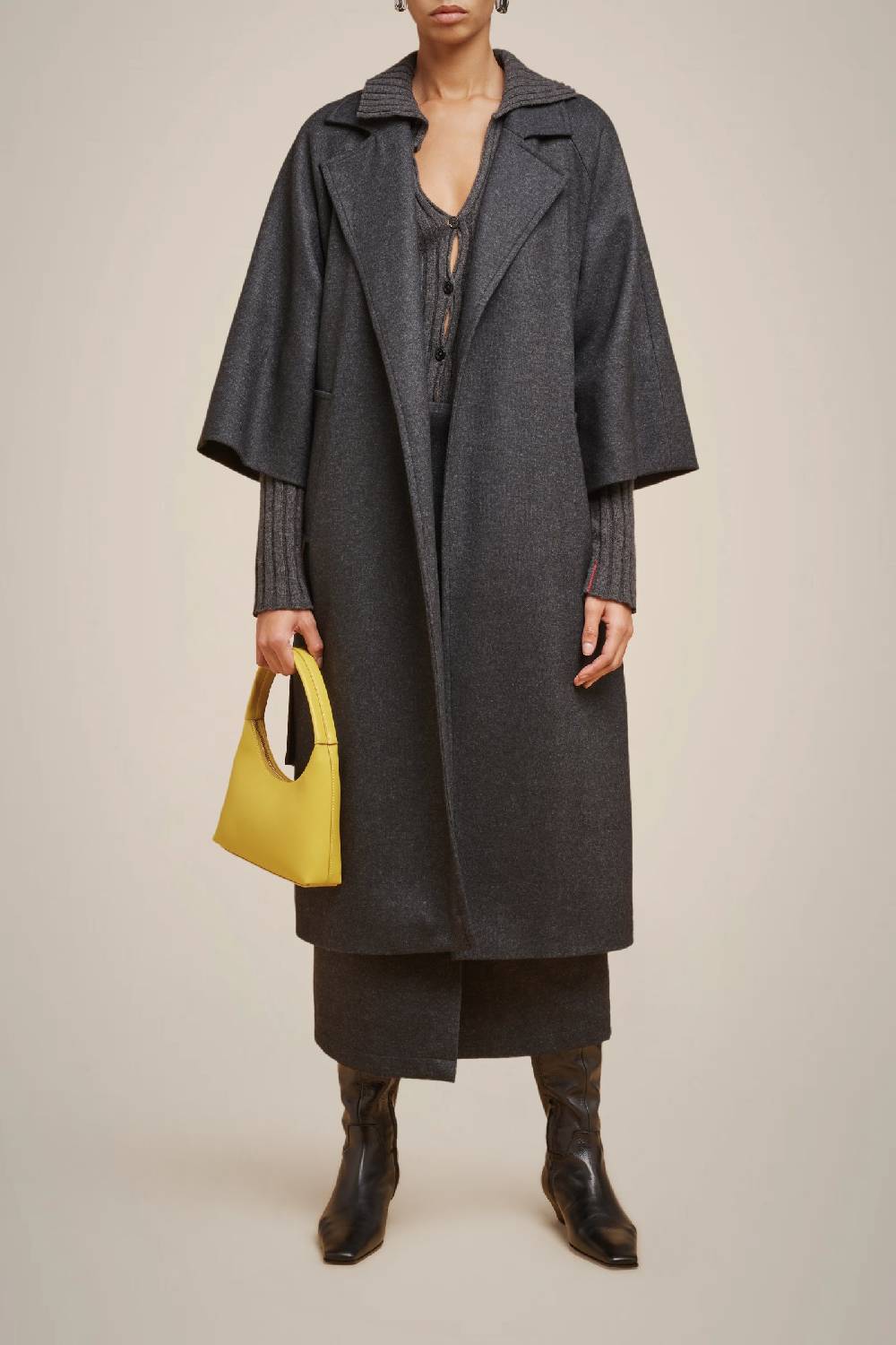 Liviana Conti CAPPOTTO IN PANNO CASHMERE W4FF4WN50Y49-0.38